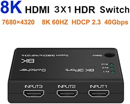 Dauerhaft 1080p HD Multimedia מתג ממשק, רב -תכליתי 4K ב 120 הרץ תקע ומשחק מתג ממשק מולטימדיה HD ללמידה לעבודה