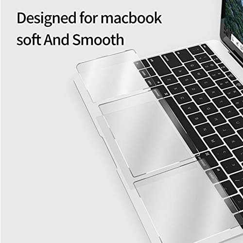 קוגדסא מעקב מגן מגן כיסוי תואם עם MacBook Air 13.3 A2337 עור משטח מגע מט.