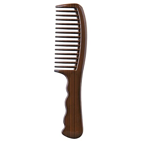 Ymase 5 PCS חתיכת מסרק מקצועי מסרק פרו -זנב עדין, מסרק שיער שיער שיער מסרק - מסרק שיער רחב שיניים רחב, מסרק שיער רטוב